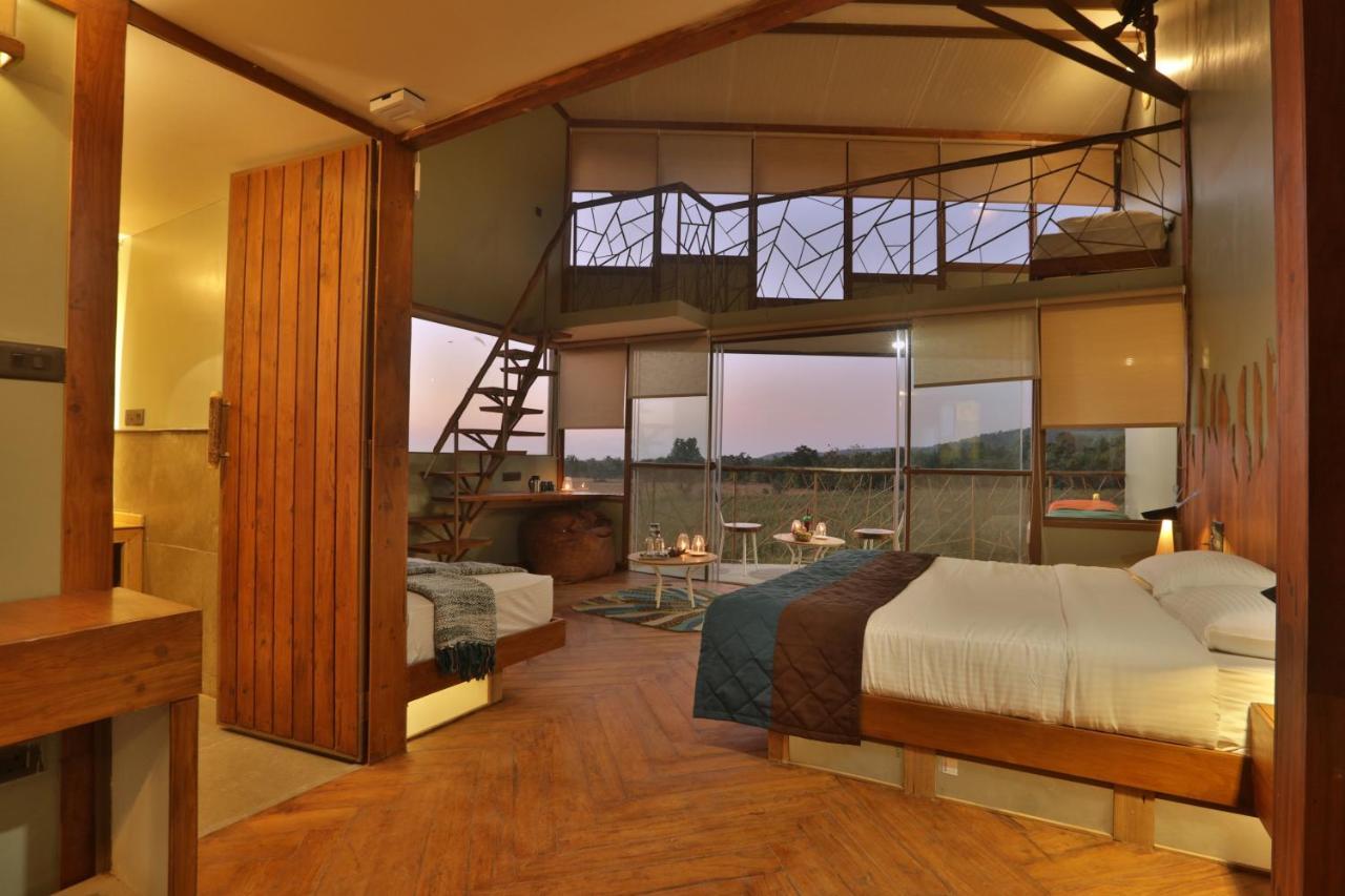 Tadoba Jungle Camp Hotell Mohurli Exteriör bild