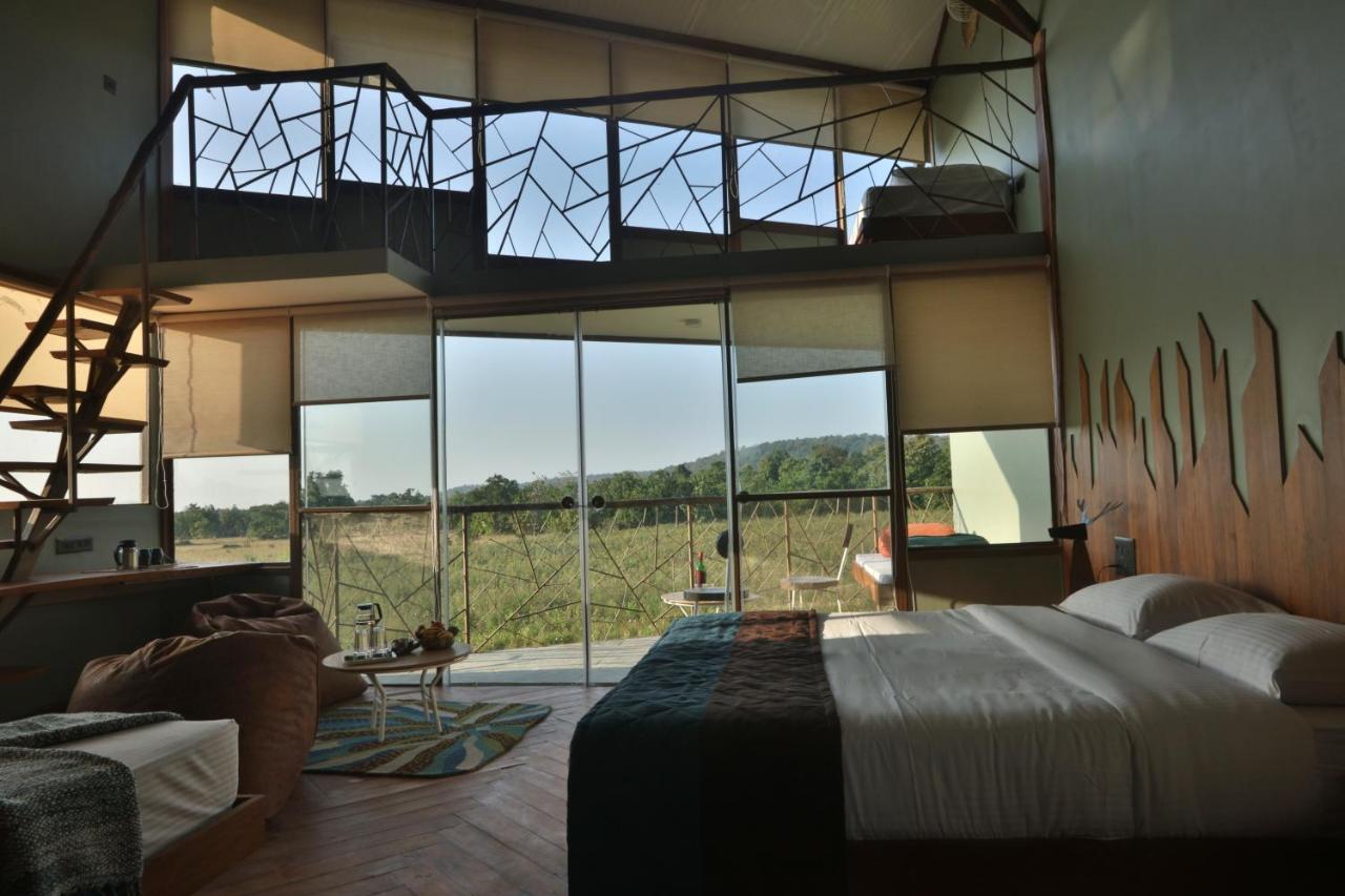 Tadoba Jungle Camp Hotell Mohurli Exteriör bild