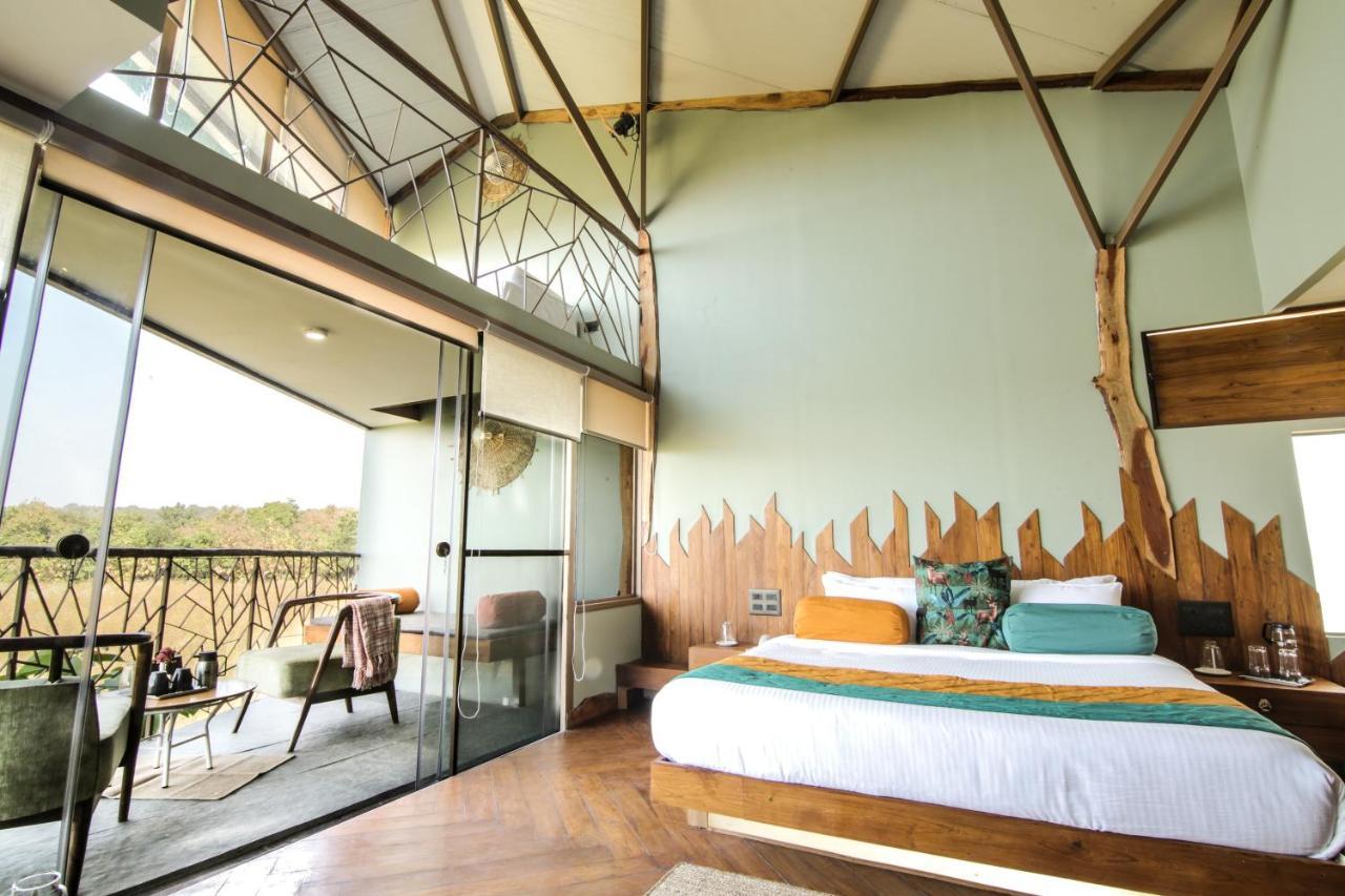 Tadoba Jungle Camp Hotell Mohurli Exteriör bild