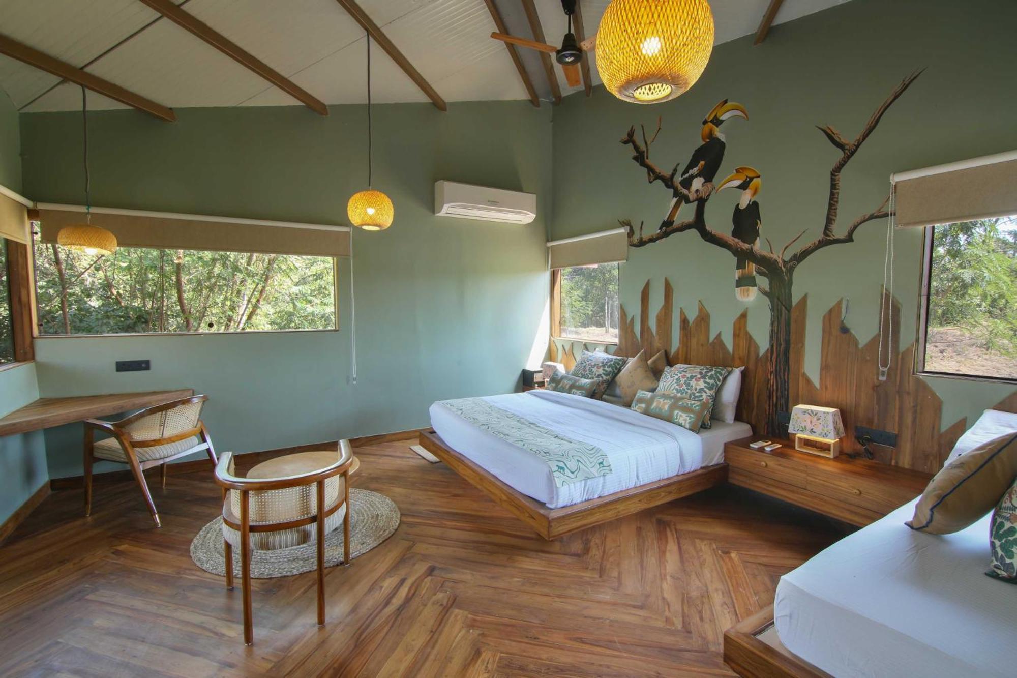 Tadoba Jungle Camp Hotell Mohurli Exteriör bild
