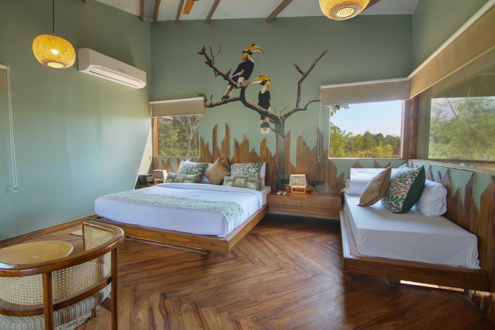 Tadoba Jungle Camp Hotell Mohurli Exteriör bild